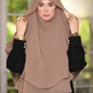 خمار اندونيسي مدور